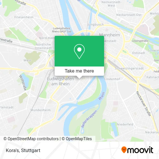 Kora's map