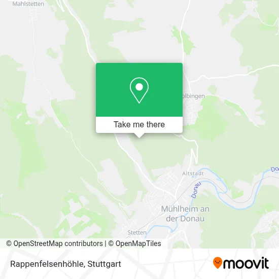 Rappenfelsenhöhle map