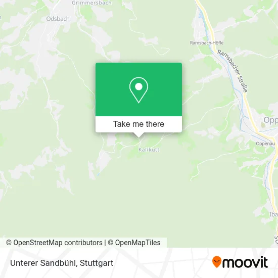 Unterer Sandbühl map