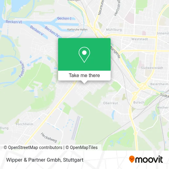 Wipper & Partner Gmbh map