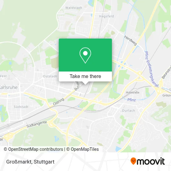 Großmarkt map