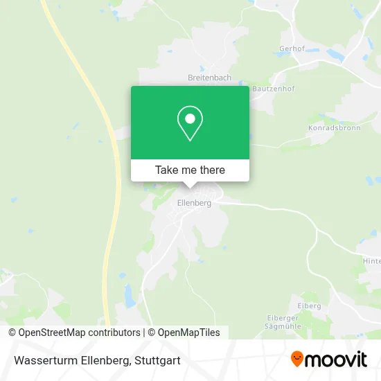 Wasserturm Ellenberg map