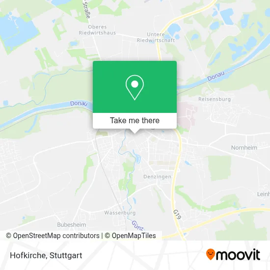 Hofkirche map