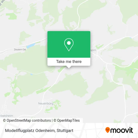 Modellflugplatz Odenheim map