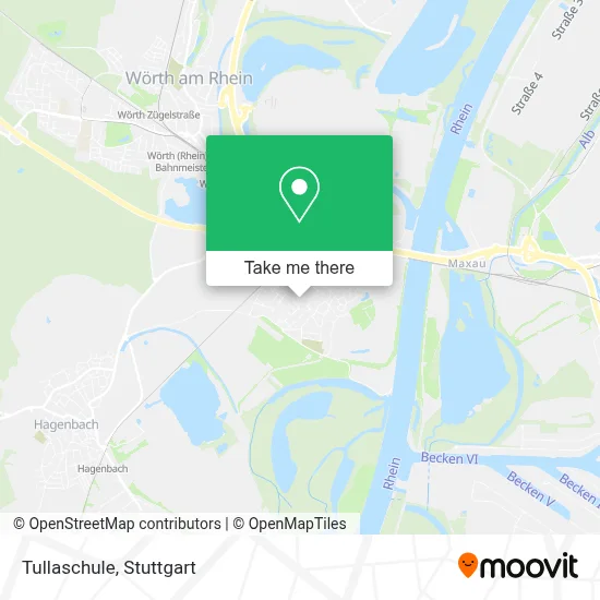Tullaschule map