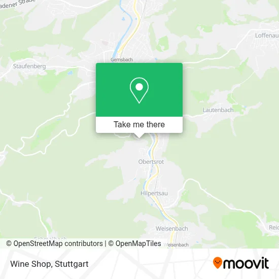 Vinothek map