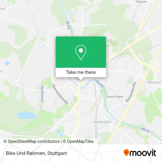 Bike Und Rahmen map