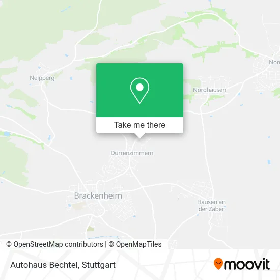 Autohaus Bechtel map