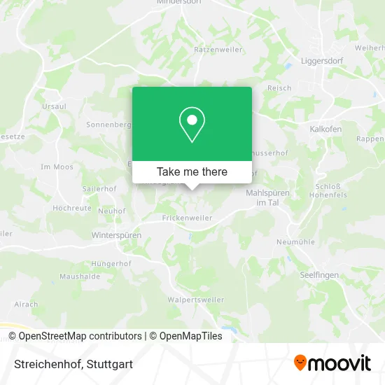 Streichenhof map