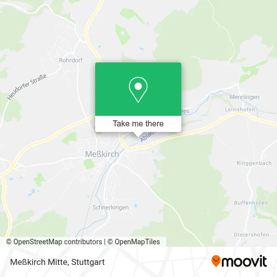 Meßkirch Mitte map
