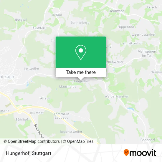 Hungerhof map
