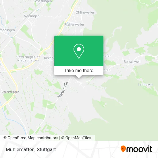 Mühlematten map