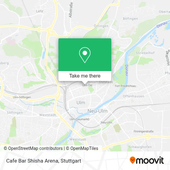 Cafe Bar Shisha Arena map