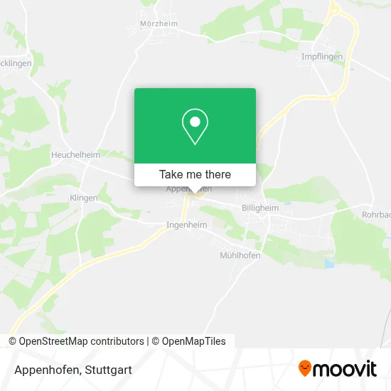 Appenhofen map