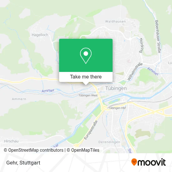 Gehr map