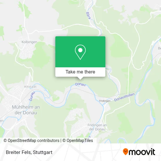 Breiter Fels map