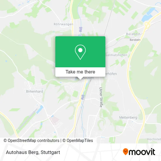 Autohaus Berg map