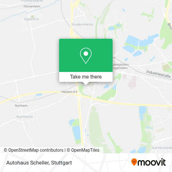 Autohaus Scheller map