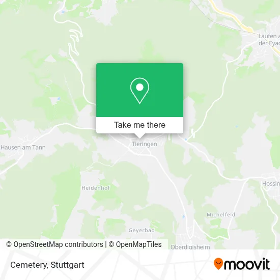 Friedhof map