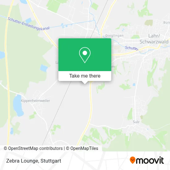 Zebra Lounge map
