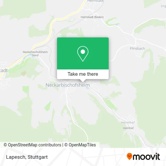 Lapesch map
