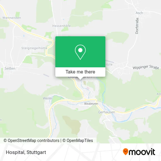 Spital map