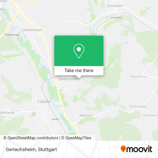 Gerlachsheim map