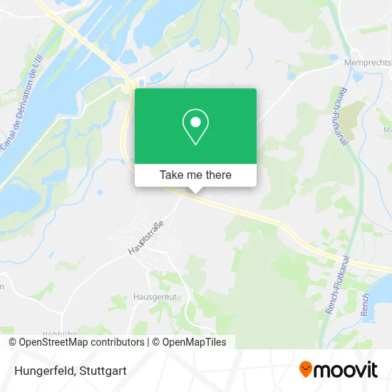 Hungerfeld map