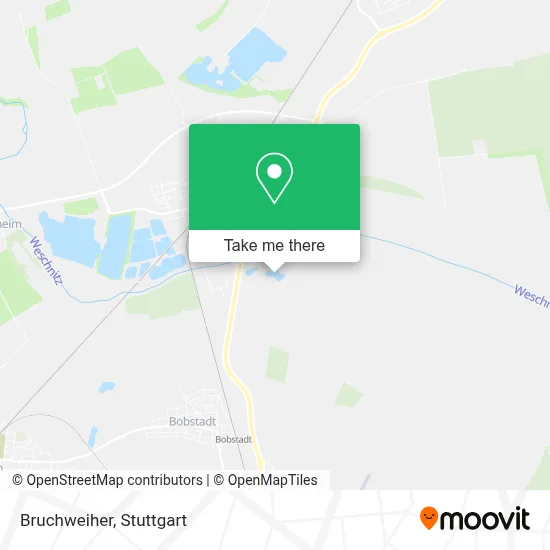 Bruchweiher map