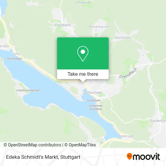 Edeka Schmidt's Markt map