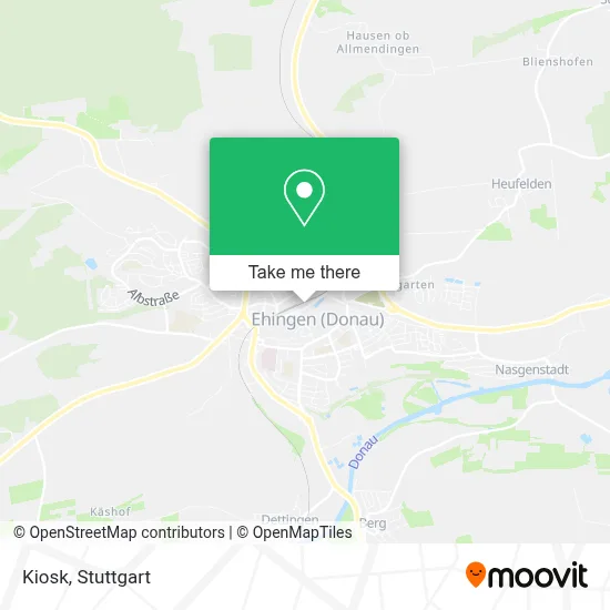 Kiosk map