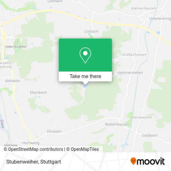 Stubenweiher map
