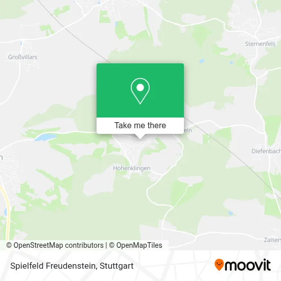 Spielfeld Freudenstein map
