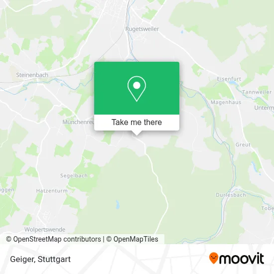 Geiger map