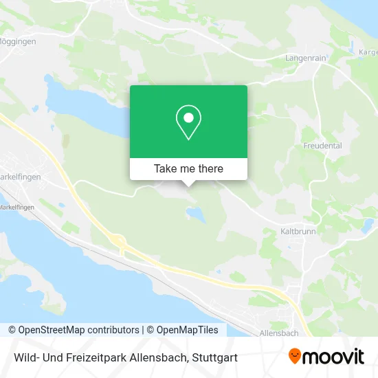 Wild- Und Freizeitpark Allensbach map