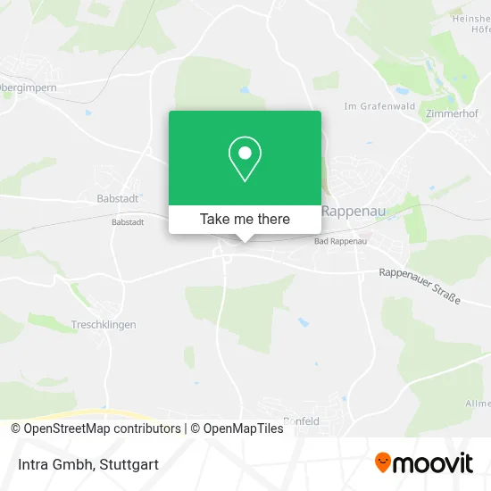 Intra Gmbh map
