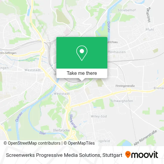 Screenwerks Progressive Media Solutions map