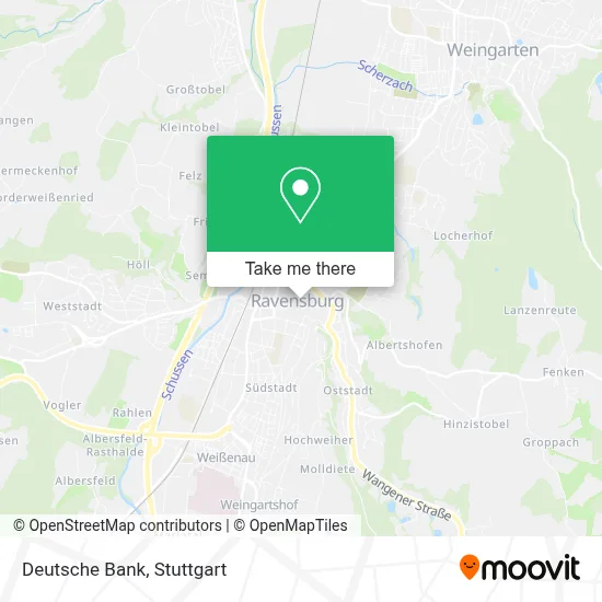 Deutsche Bank map