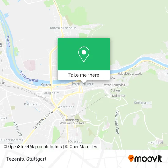 Tezenis map