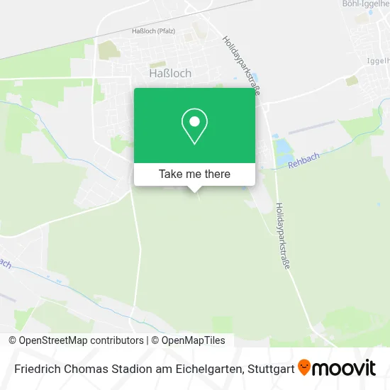 Friedrich Chomas Stadion am Eichelgarten map