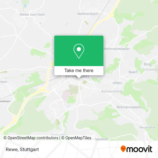 Rewe map