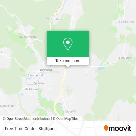 Free Time Center map