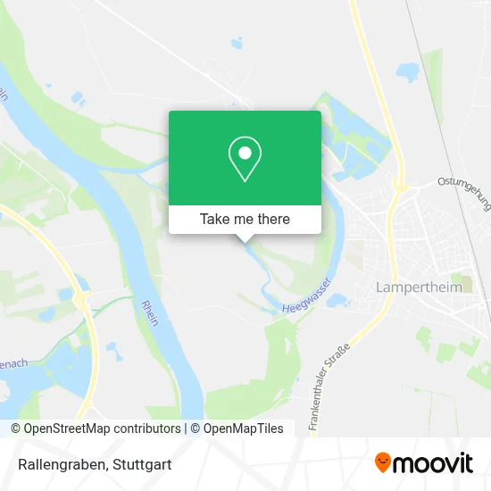 Rallengraben map