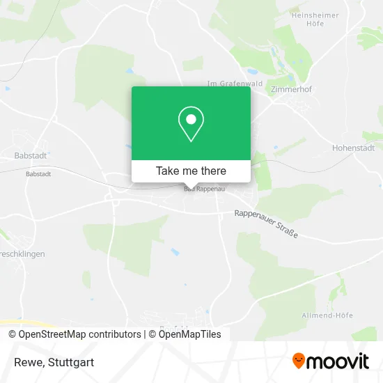 Rewe map