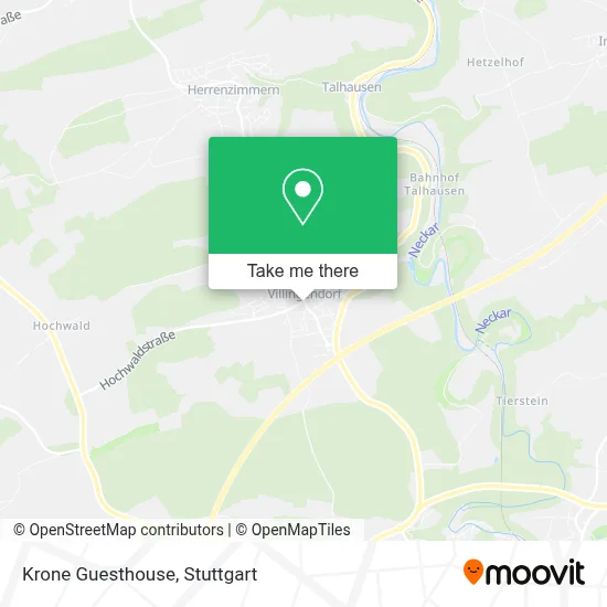 Gasthof Krone map
