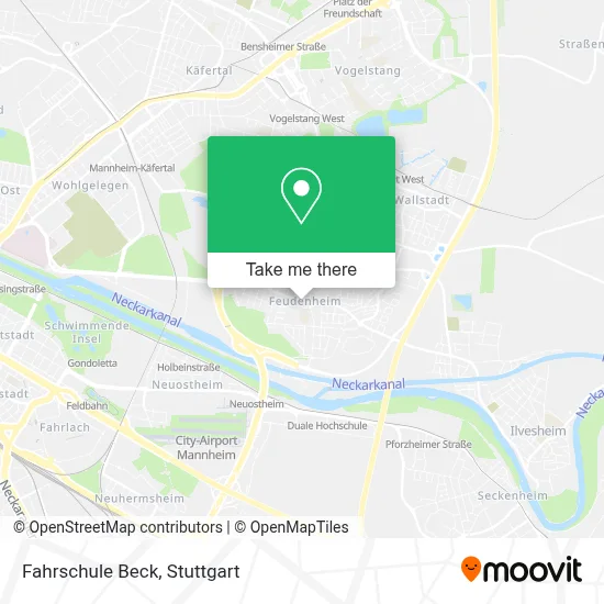 Fahrschule Beck map