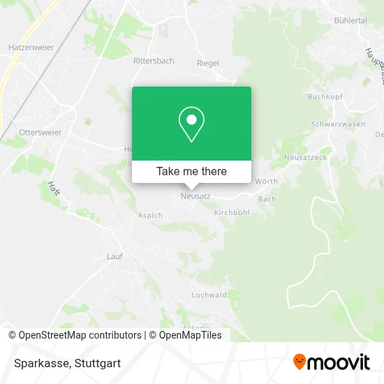 Sparkasse map