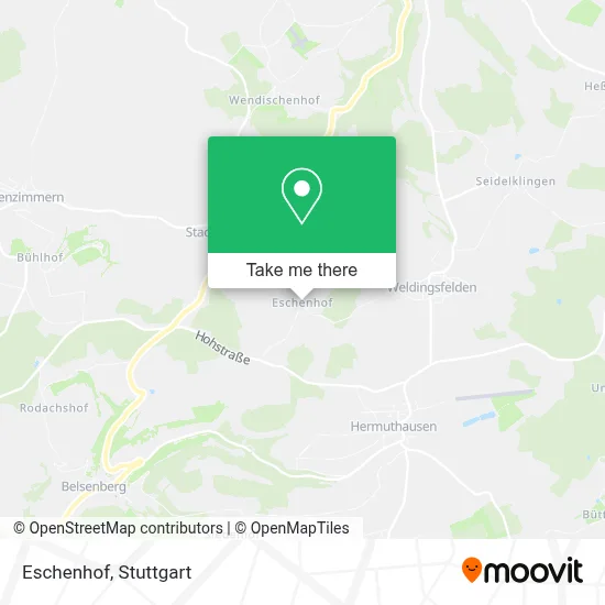 Eschenhof map