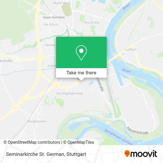 Seminarkirche St. German map