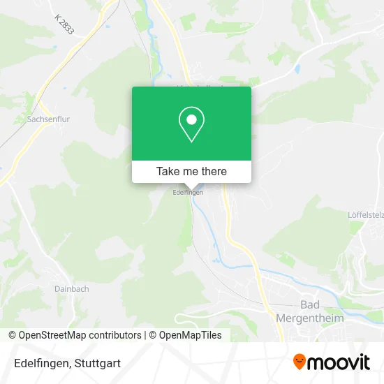 Edelfingen map